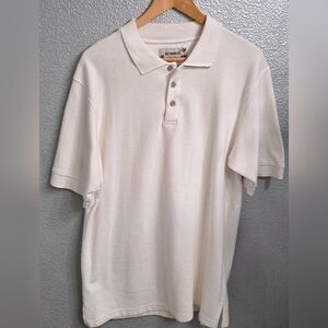 Summa White Polo Shirt    Size L